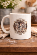 Caffeinated and Covered in Flour Coffee Mug
